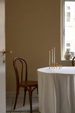 3 Candelabros STOFF Nagel, latón