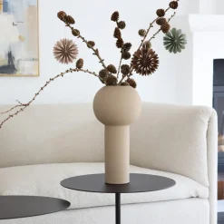 2 Colgantes de Navidad Paper Flowers, Coffee