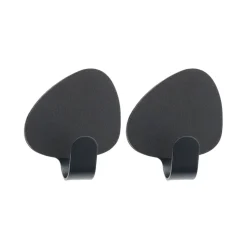 2 Ganchos Curve Nupo M, Black