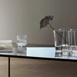 2 Jarrones Alvar Aalto, transparente