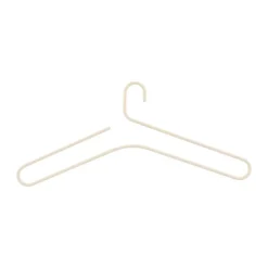 5 Perchas Smooth, Beige