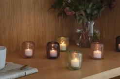 2 Portavelas Acorn, Grape