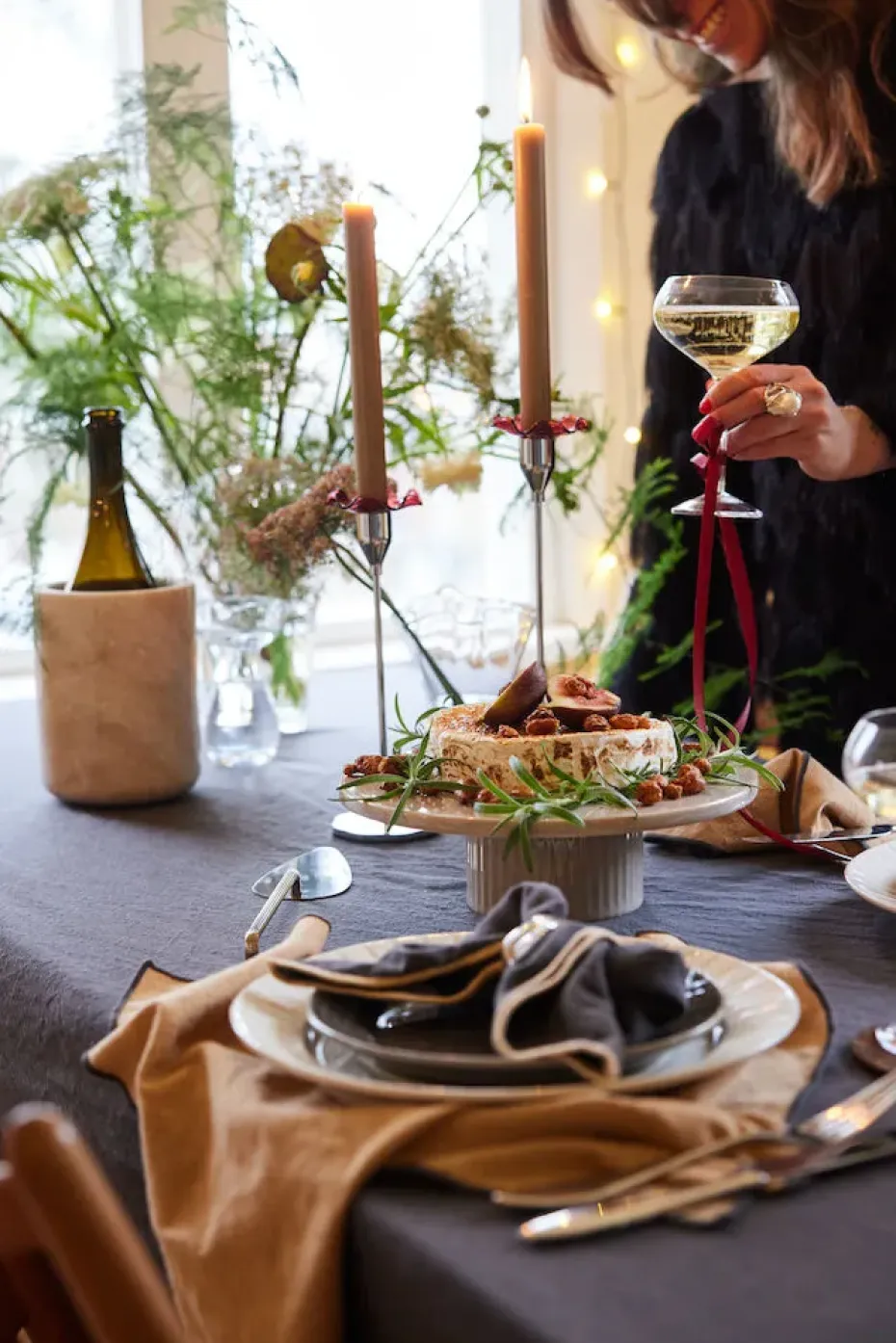 2 Protectores de vela Viva, Burdeos