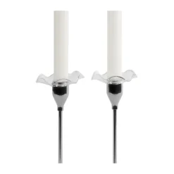 2 Protectores de vela Viva, Transparente