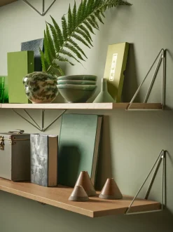 2 Soportes para balda Pythagoras, blanco