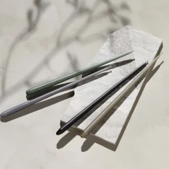 6 Velas cónicas STOFF de ester & erik, Taupe