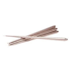 6 Velas cónicas STOFF de ester & erik, Champagne