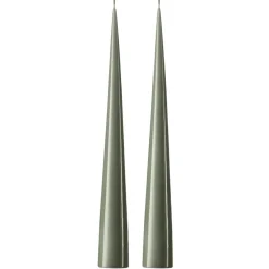 2 Velas ester & erik 37 cm lacado, Green soil 70