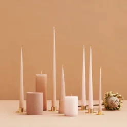 2 Velas ester & erik 37 cm mate, Ice latte 11