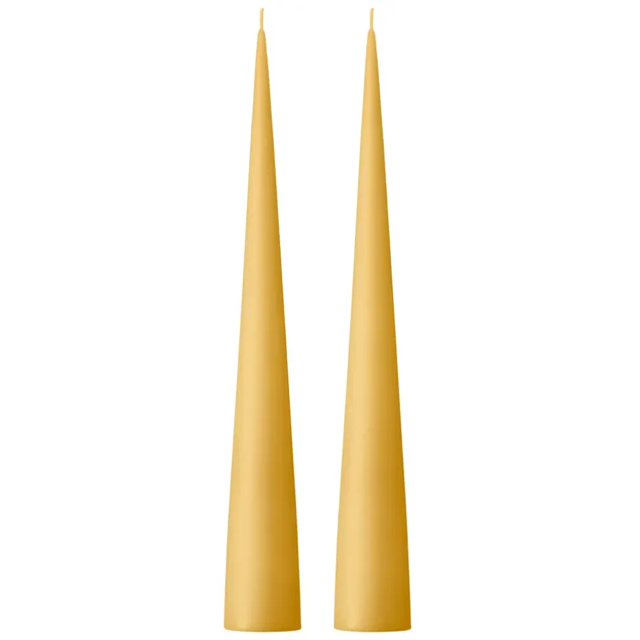 2 Velas ester & erik 37 cm mate, Beige 14/2