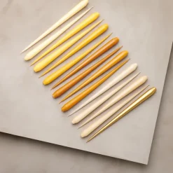 4 Velas ester & erik 32 cm metalico, Gold