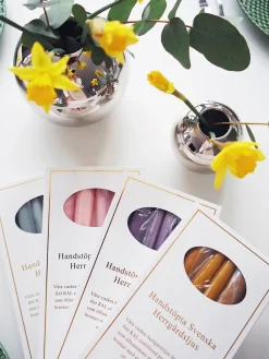 6 Velas Herrgårdsljus 30 cm, Eucalipto