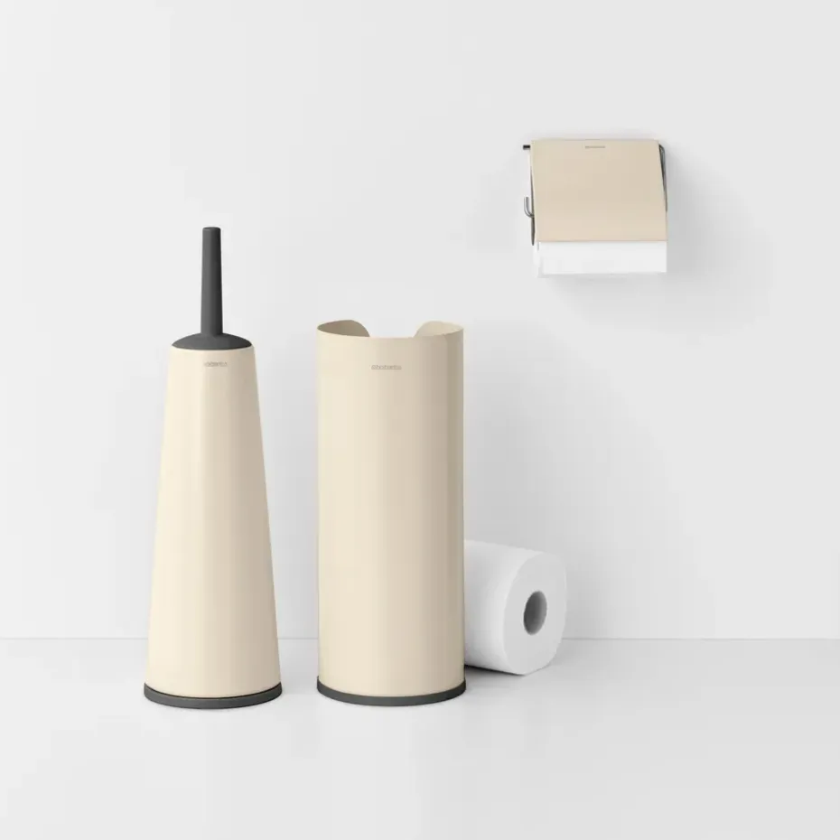 Accesorios de baño Brabantia ReNew 3 piezas, Soft Beige