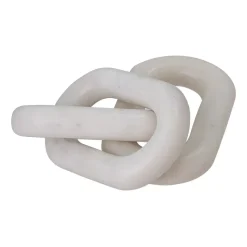 Adorno Adee 13 cm, blanco