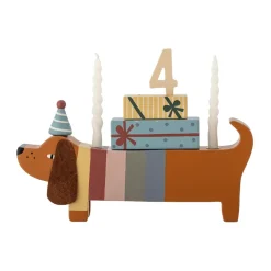 Adorno Charlie Birthday 28 cm, Brown-multi