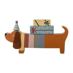 Adorno Charlie Birthday 28 cm, Brown-multi