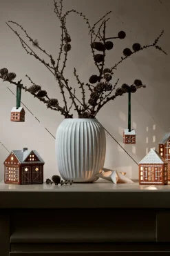 Adorno de Navidad 5 cm Gingerbread 2-pack, Marrón