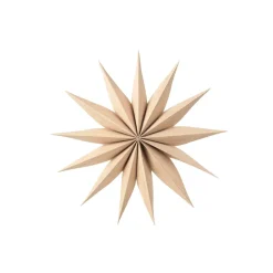 Adorno de navidad Venok Estrella Ø30 cm, Natural