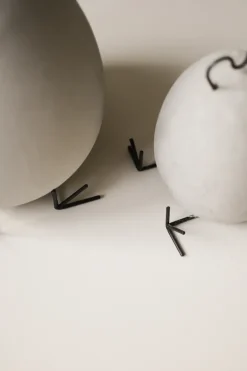 Adorno de pascua Heavy Hen hormigón, grande