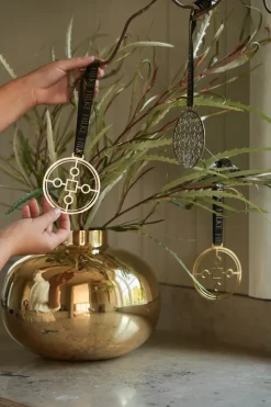 Adorno de árbol Anima Gemella 1, Latón