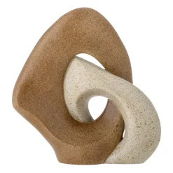 Adorno Esad 21,5 cm, beige-marrón