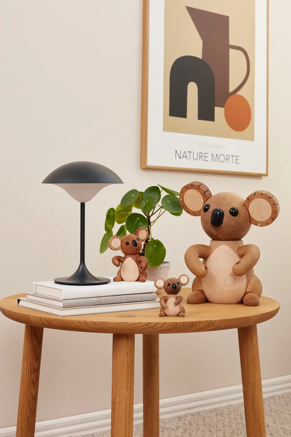 Adorno Joey koala, Roble-fresno