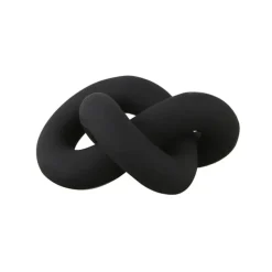 Adorno Knot Table large, Black