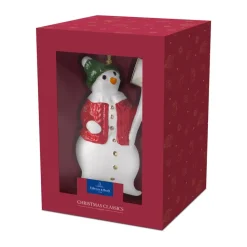 Adorno navideño, muñeco de nieve Christmas Classics, Blanco