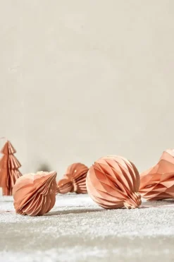 Adorno navideño Pappia 13 cm, Rosa