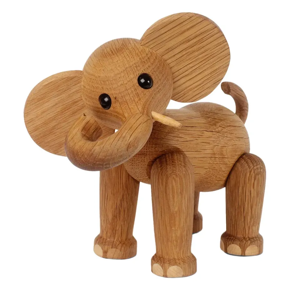 Adorno Ollie elefante, Roble-arce