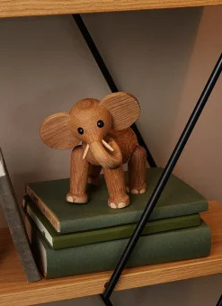 Adorno Ollie elefante, Roble-arce