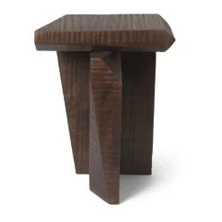 Adorno Silva Piece, Dark stained mango wood