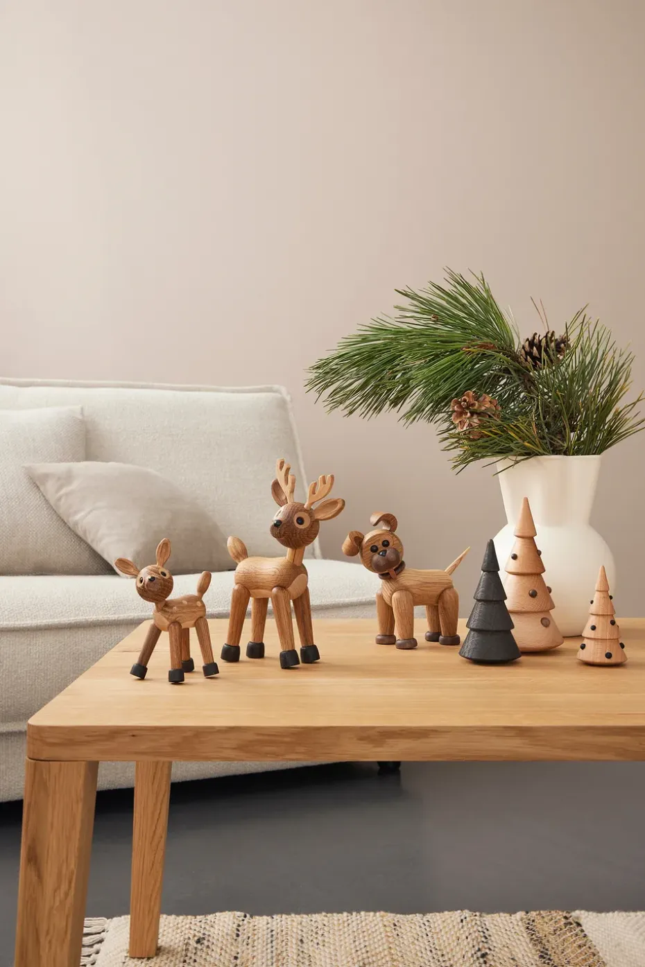 Adorno Spirit ciervo, Roble-arce