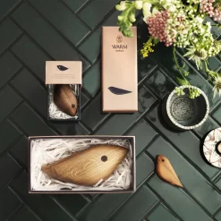 Adorno Twirling Bird M, Nogal