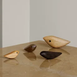 Adorno Twirling Bird M, Nogal