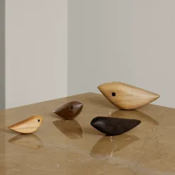 Adorno Twirling Bird S, Teca