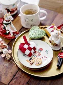 Adorno Velua 3 piezas, Rojo