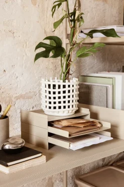 Almacenamiento de documentos 2x2 Organiser, Cashmere