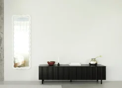 Aparador bajo Rib, Soft Black