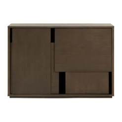 Aparador Layer, Roble oscuro, 120×82 cm
