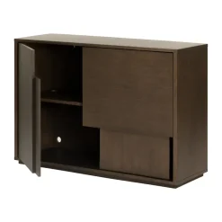 Aparador Layer, Roble oscuro, 120×82 cm