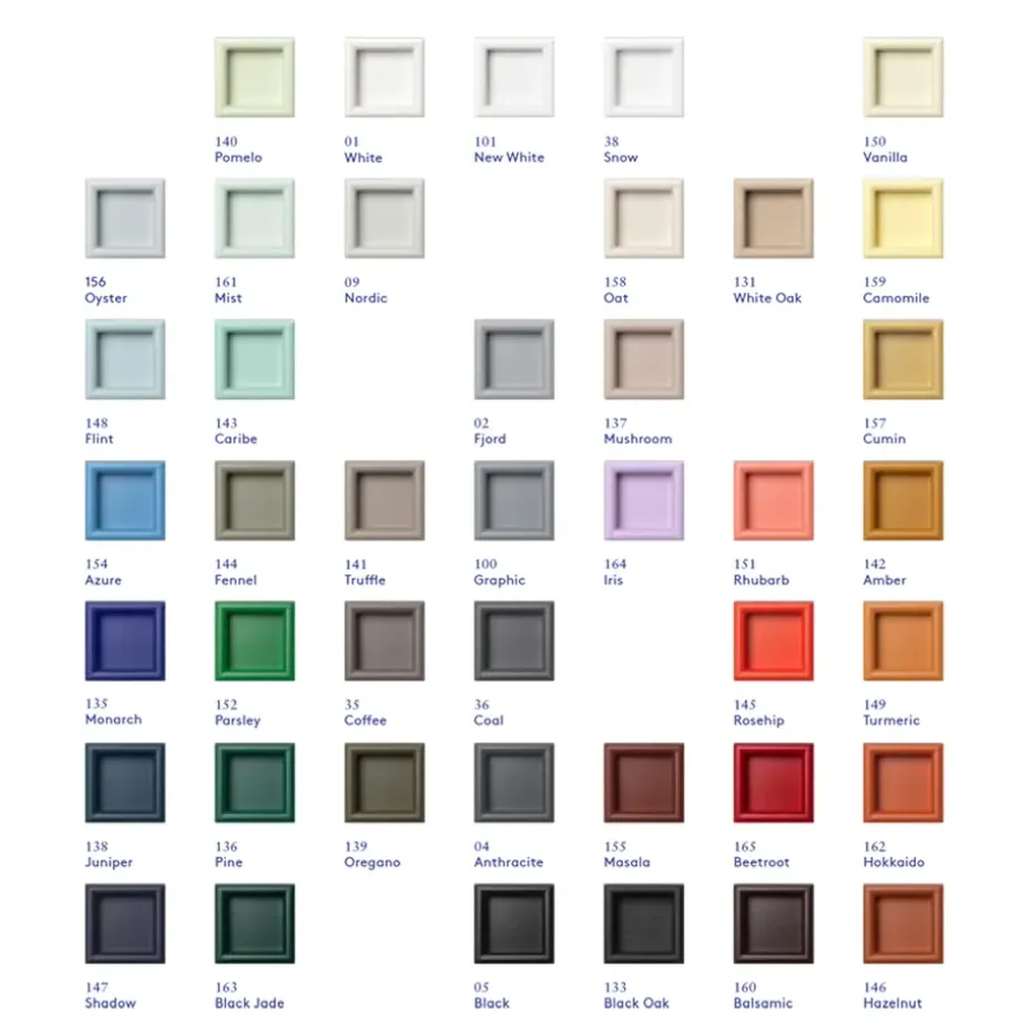 Aparador Pair, Flint 148, patas de cromo