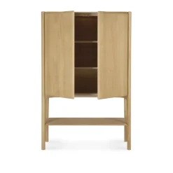Aparador PI , Roble, 2 puertas, 110 cm