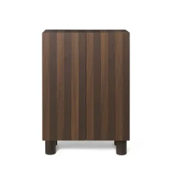 Aparador Post, Oak smoked, con puertas