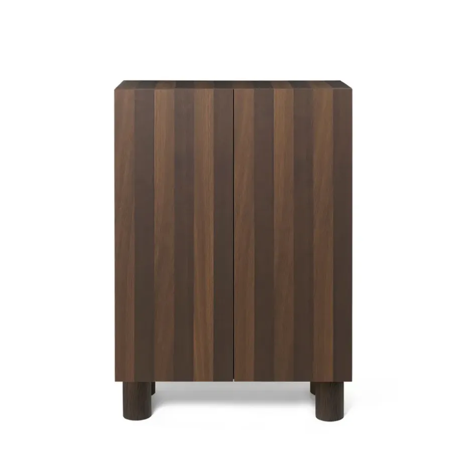 Aparador Post, Oak smoked, con puertas