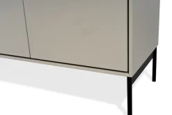 Aparador Volt 80x148 cm, Beige-negro