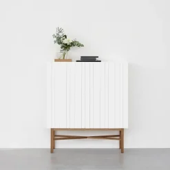 Aparador White Cabinet, Roble