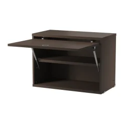 Armario con puerta abatible String, Roble oscuro, 58×30 cm