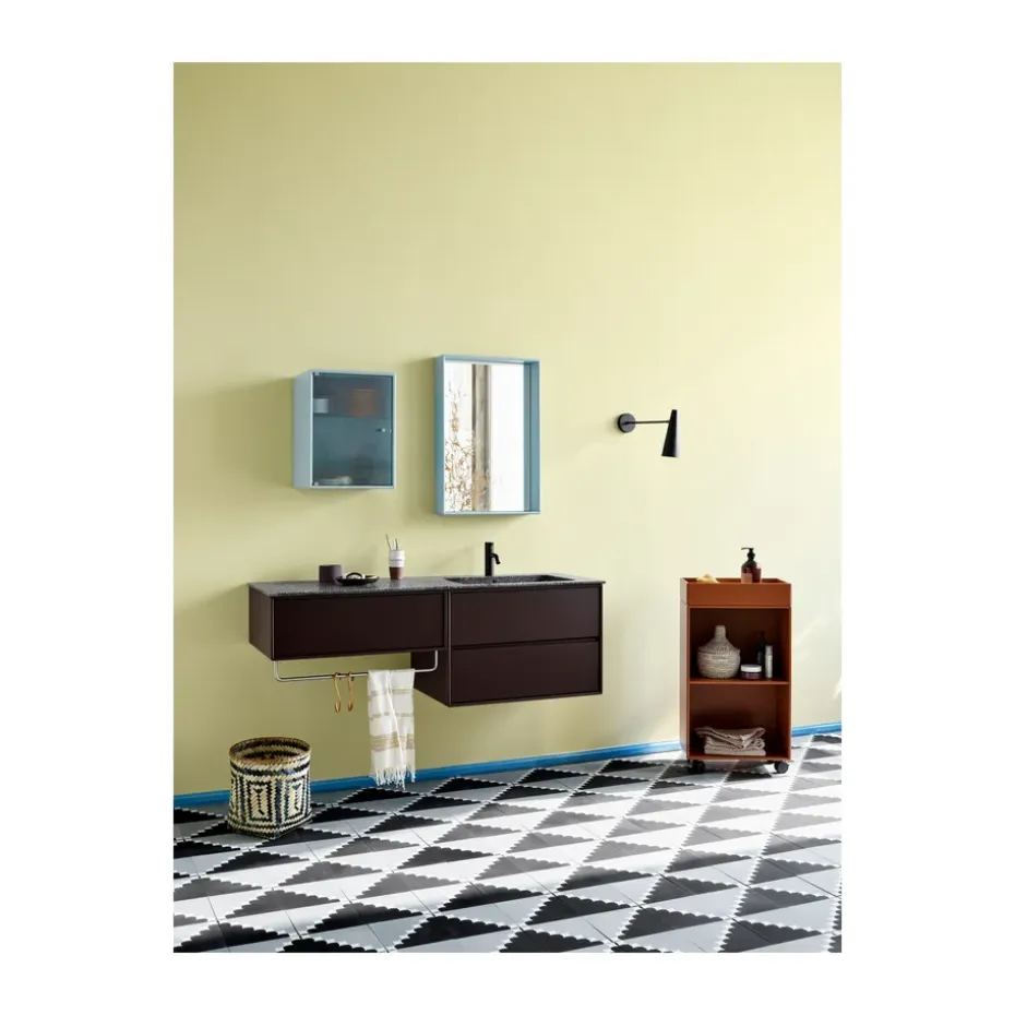 Armario de baño Ripple 35,4x46,8x20 cm, Flint