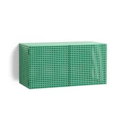 Armario de pared Perforated Cabinet smalll, Soft jade